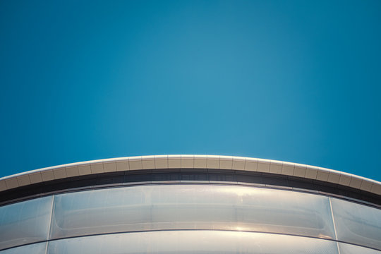 Abstract Curved Architecture Detail