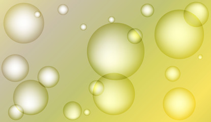 Abstract illustration with blurred drops. For flyer, brochure, booklet and websites design Bright Gradient Color Vector illustration.