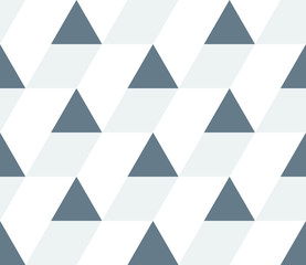 Triangular background. Seamless geometric pattern. Seamless abstract triangle geometrical background. Infinity geometric pattern. Vector illustration.