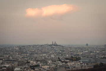 Cityscape of Paris at evening - Paris, France