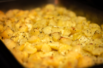 paella in a pan