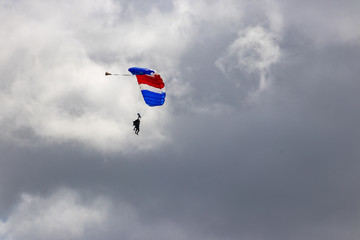 Skydivers Landing at Dillingham Air Field