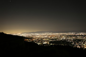 夜大文字山