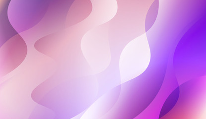Template Abstract Background With Curves Lines. For Flyer, Brochure, Booklet And Websites Design Vector Illustration with Color Gradient.