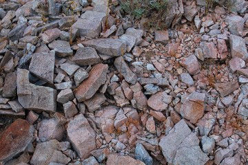 WARDS OF WEATHERING, geological process whereby solid rocks are broken down into smaller pieces, eventually becoming soil, these mineral ecosystems must be conserved or biodiversity will decline.⁷