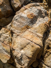 Texture of granite rock in Thailand