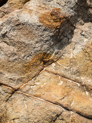Texture of granite rock in Thailand