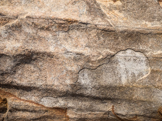 Texture of granite rock in Thailand