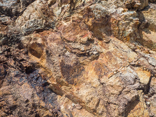 Texture of granite rock in Thailand