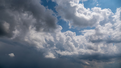 Stormy Clouds Gather to Start the Rain