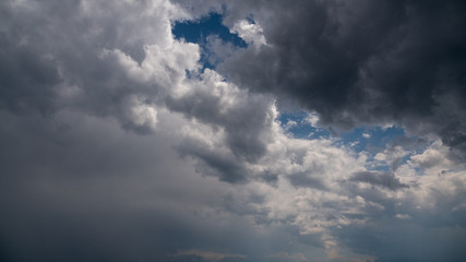 Stormy Clouds Gather to Start the Rain