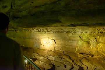 Obraz premium Cathedral Cavern State Park near Guntersville, Alabama, USA