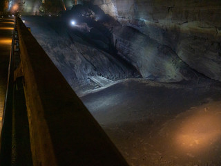Cathedral Cavern State Park near Guntersville, Alabama, USA