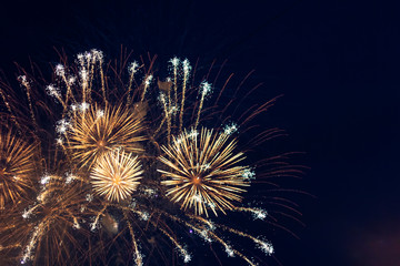 fireworks new year celebration party