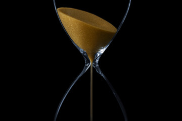 Timer hourglass, time lapse and accumulation