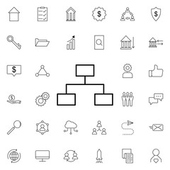 net icon. Universal set of business for website design and development, app development