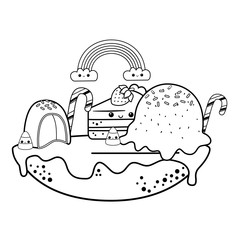 Sweet and delicious food design