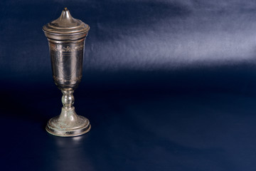 Old Soviet non-Named dusty corroded sports Cup