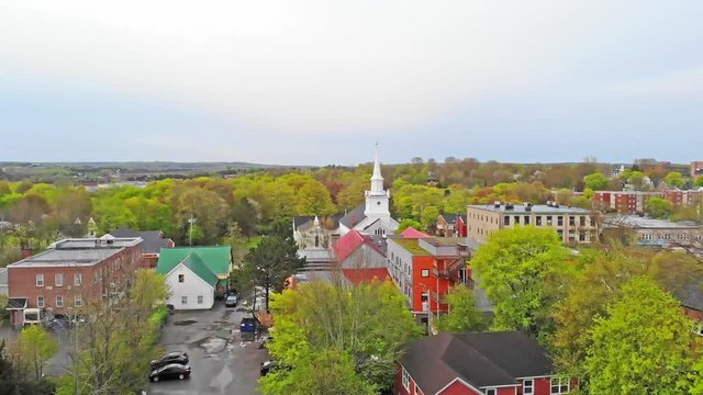 Small Town Wooden Churches and Leafy Streets- Antigonish, Nova Scotia