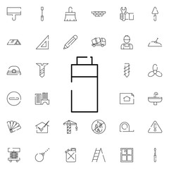 full battery icon. Universal set of construction for website design and development, app development