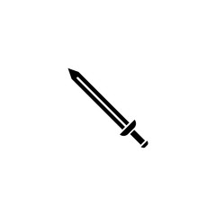 black sword simple logo
