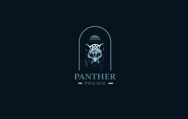 The image of a coguar or panter.