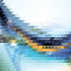 triangular geometric composition. polygonal style abstract vector background eps 10