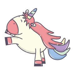 cute adorable unicorn fairy character