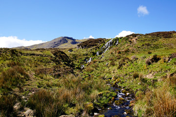 Bride's Vail Wasserfall auf der Isle of Skye