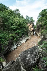 Fototapeten Wald Fluss Ob Luang National Park in Chiangmai Province  © Kobchai M.