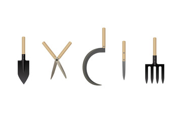 Garden tools.