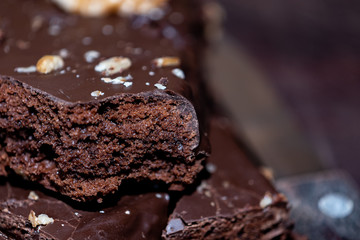 Exquisite chocolate and nut cake to enjoy with a cup of tea at 5:00 p.m.