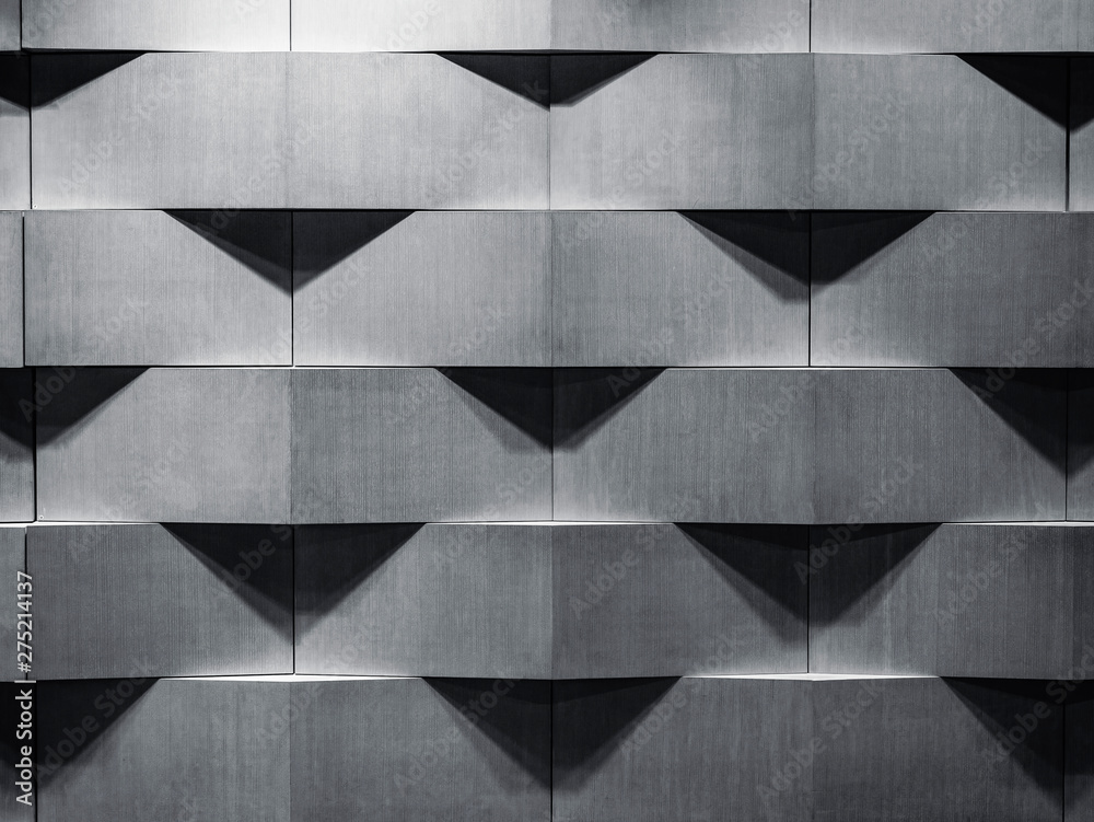 Poster Architecture details wall pattern geometric abstract background
