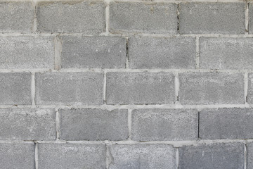 Gray brick wall for texture, background, text or image