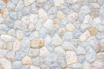 White stone wall textured background. Stone texture, White background, Stone wall.