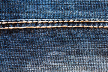 Denim jeans stitch texture