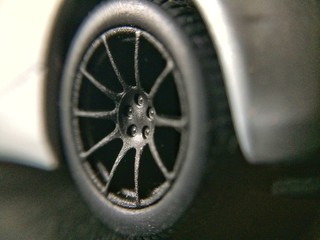 wheel of a car