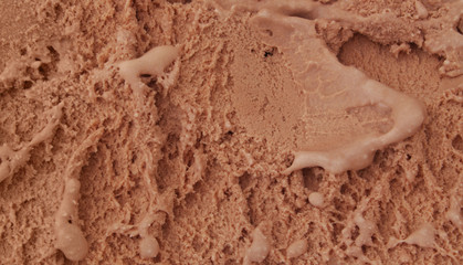 Chocolate ice cream background