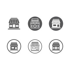 Store icon template