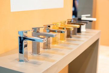 chrome water tap washbasin