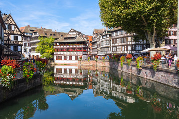 Petite France in Straßburg/Frankreich