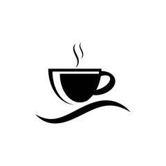 Obraz premium Coffee Beans Logo