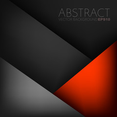 Fototapeta premium Red vector abstract background with copy space for text