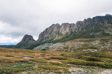 Cradle Mountain hiking Tasmania Australia