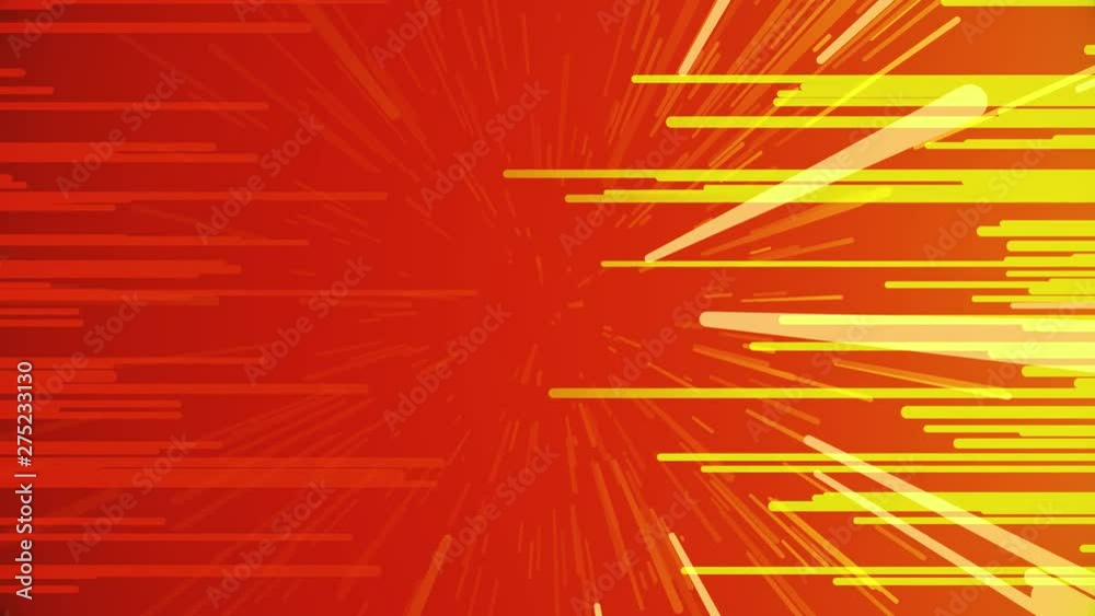 Poster colorful background of horizontal and diagonal rays moving towards each other. animation. bright nar