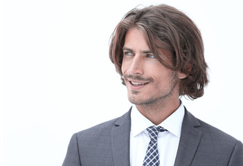 Portrait of well dressed confident man