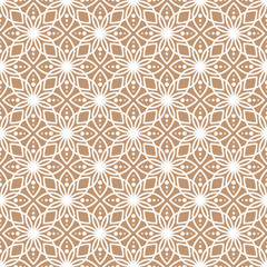 Abstract geometric pattern with lace texture. Oriental style design background texture