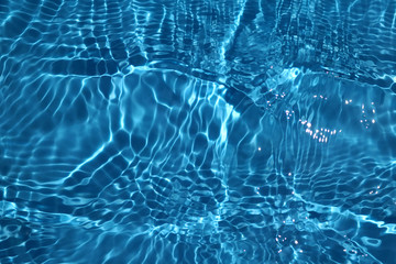 Blue Clean And Transparent Pool water 