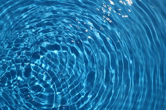 Blue Clean And Transparent Pool water 