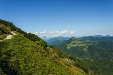 Fototapeta premium Panorama of the Swiss Alps